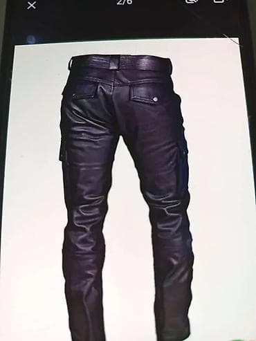 lee cooper: Новая фирменная кожаная мужская безрукавка размер 4xl 100, кожаные — 6