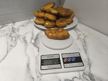 Жер-жемиштер: Домашние пирожки с картошкой и жареным луком - Начинка: пюре из — 4