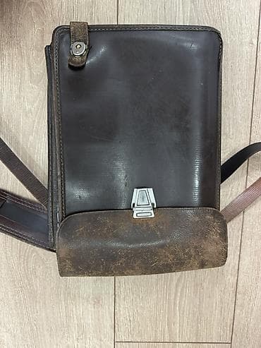 командирская сумка: Офицерская полевая Сумка-планшет из натуральной кожи, классический — 1