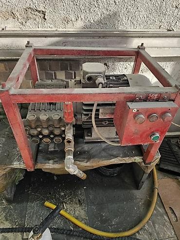 Дрова: Промышленная мойка высокого давления в металлической раме. Состав и — 1