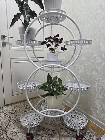 Полка, этажерка для цветов, Новый, Железо, Бесплатная доставка — 7