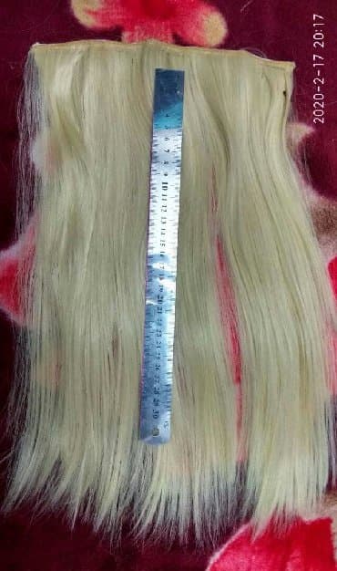 резиновый дилдо: Накладки для волос на специальных крепления ( прещепки) волнистый — 1