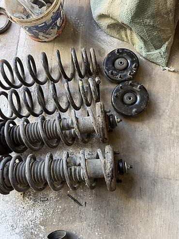 akkord: Комплект амортизаторов Honda 2003 г., Б/у, Оригинал, Япония — 2