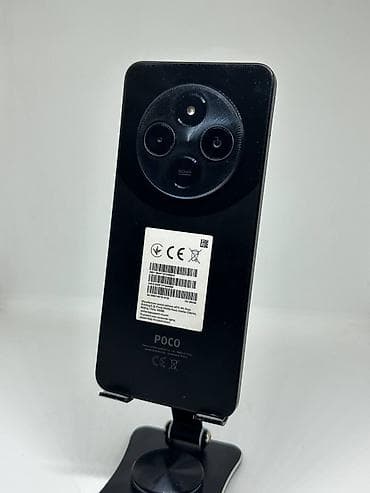 poco c55: Poco C75, Б/у, 128 ГБ, цвет - Черный, 2 SIM — 2
