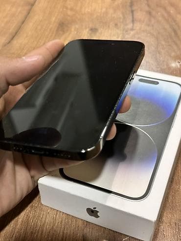 IPhone 14 Pro, Б/у, 256 ГБ, Черный, Коробка, 75 % — 6