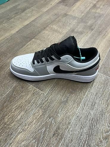 обув зимный: Кроссовки Nike Air Jordan 1 Low - Модель: низкая версия AJ1 - Верх — 2
