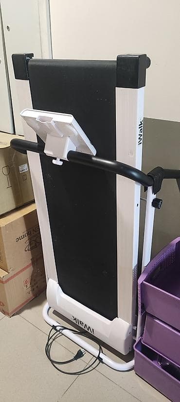 Спорт и отдых: Беговая дорожка iWalk — компактная и удобная для дома. Характеристики — 2