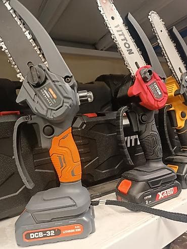 мини вата: Мини-пила Новый, Аккумуляторная, Makita, Цепная — 4