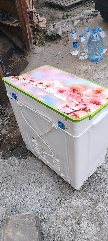 Полуавтоматическая стиральная машина с вертикальными крышками — 1