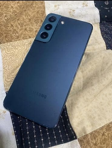 google p: Samsung Galaxy S22, Б/у, 128 ГБ, цвет - Синий, 2 SIM, eSIM — 4