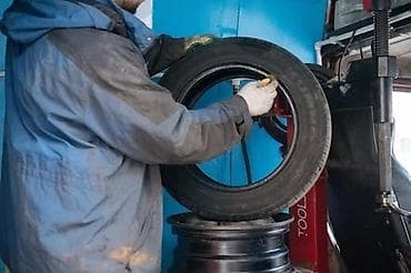 Транспорт: Шиномонтаж, Ремонт боковых порезов шин, С выедом, Специализация: Легковое авто — 2