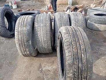 Шины: Комплект автомобильных шин (летние/дорожные) разного рисунка — 1