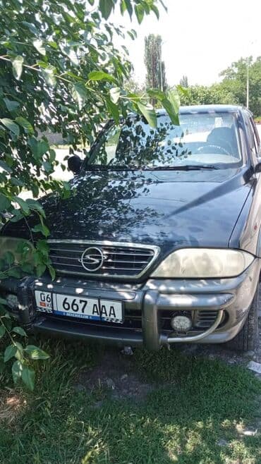 двигатель субару аутбек 2.5 купить в бишкеке: Ssangyong Musso: 2000 г., 2.3 л, Автомат, Дизель, Универсал — 1