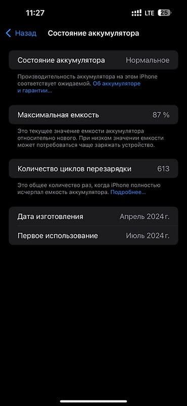 старые айфоны: IPhone 15 Pro Max, 256 ГБ, Черный, 87 % — 9