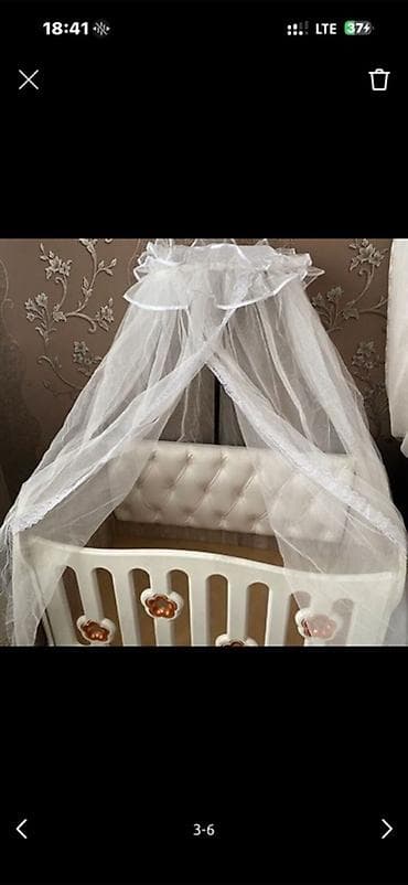 Спальный гарнитур, Двуспальная кровать, Дерево, цвет - Коричневый — 3