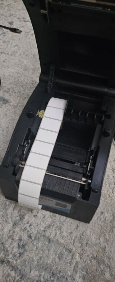 лента для принтера: Xprinter XP-350B поддерживает рулон до 82мм для этикеток и штрихкодов — 2