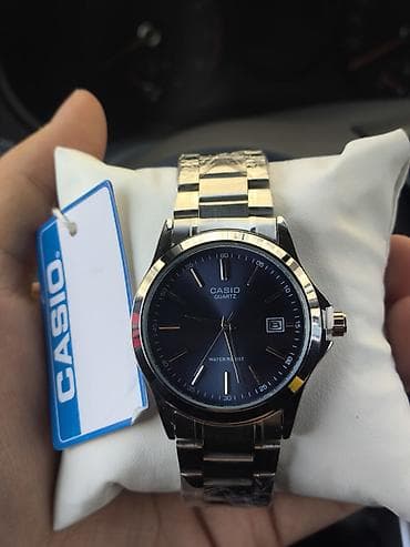 Классические часы часы, Casio, Япония, Водонепроницаемые, Мужские, Новый