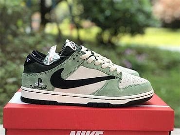 nike react: Мужские кроссовки, 37, 37.5, Nike, Новый, цвет - Зеленый — 1