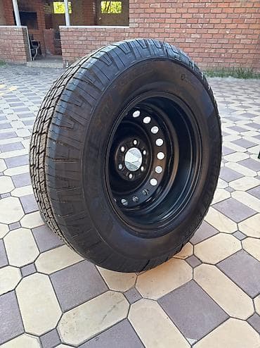 Дөңгөлөктөр монтажда 265 / 70 / R 18, All-season, Жол тандабастар (АТ/МТ), Темир, тешиктери - 5 — 6