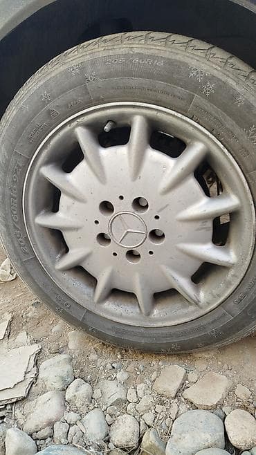 мерс диски 16: Колеса в сборе 205 / 60 / R 16, Зима, Комплект, Легковые, Литые, отверстий - 5 — 1