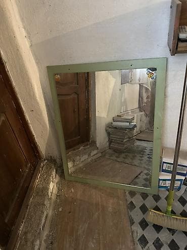 Үй жана бакча: Зеркало настенное в прямоугольной раме. - Размер ориентировочно — 1