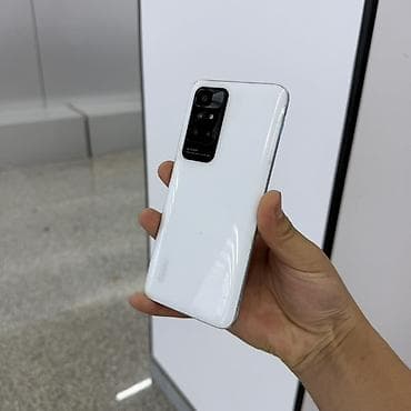 Redmi, Redmi 10, Б/у, 64 ГБ, цвет - Белый, 2 SIM