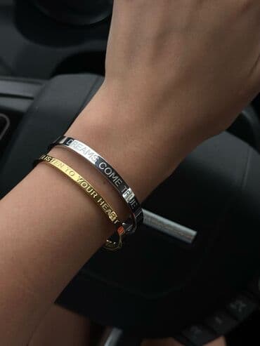 диадема ободок: Браслет, Нержавеющая сталь, Унисекс, Новый — 4