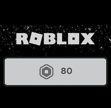 ROBLOX — 80 Robux роблокс робукс Цифровой пополнение баланса Roblox на