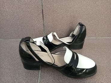 cardin: Туфли Pierre Cardin, женские, двуцветные (черный/молочный), из — 2