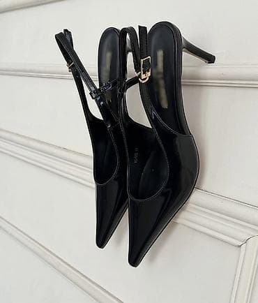 Туфли: Туфли, 38, Yves Saint Laurent, Новый, цвет - Черный — 2