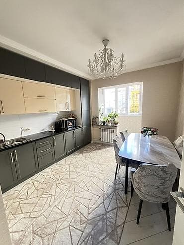 каусар джал: 2 комнаты, 87 м², 3 этаж, Дизайнерский ремонт — 4