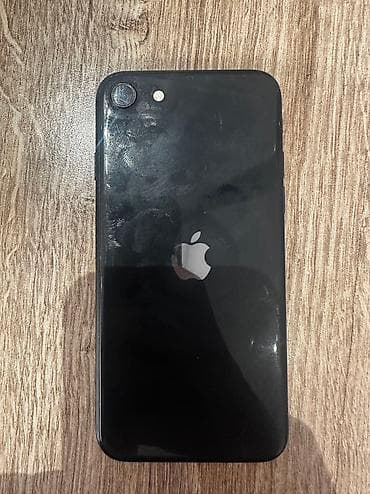 j5 2015: IPhone SE 2020, Б/у, 128 ГБ, Черный, Чехол, 75 % — 4