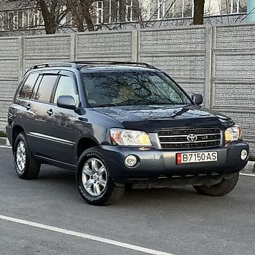 jaguar xf: Toyota Highlander: 2001 г., 3 л, Автомат, Бензин, Внедорожник — 1