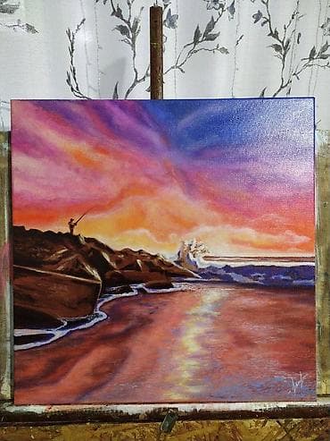 декоративные коробки: Авторскиеи разные виды картин на холсте. Профессиональная живопись — 6