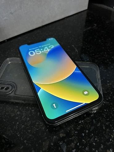 16 gb: IPhone X, Б/у, 64 ГБ, Серебристый, Чехол — 1