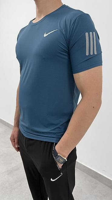 nike tech flece: Мужская спортивная тройка (футболка+шорты+штаны) Холодок - — 2