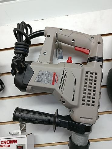 Отбойные молотки: Отбойный молоток Crown CT18102 - Тип: сетевой электрический отбойный — 1