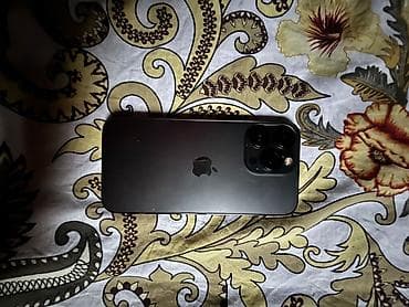 iphone 7 osh: IPhone 13 Pro, Б/у, 256 ГБ, Black Titanium, Защитное стекло, 89 % — 3