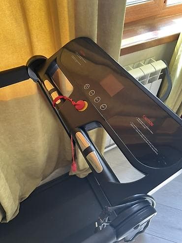 Бассейны: Беговая дорожка для дома, складная - Компактная дорожка с поручнями — 2