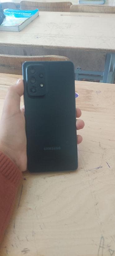 Samsung Galaxy A53 5G, Б/у, 128 ГБ, цвет - Черный, 2 SIM