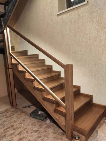 Лестницы и комплектующие на заказ: Много лет занимаюсь монтажом лестницами. Делаю стеклянные, кованные и — 7