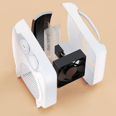 Ноутбуктар: Тепловентилятор - комнатный электрический нагреватель, портативный — 4