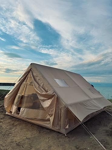 🏕️ Аренда большой надувной палатки | Бишкек Идеально для отдыха на