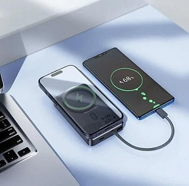 Hoco Q44 Magnetic Wireless Charging Power Bank 10000 мА·ч - Емкость — 9