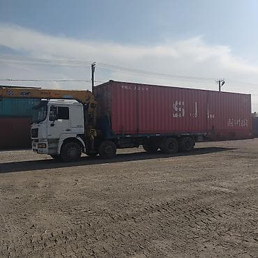 Услуги автокран-манипулятора для перевозки и погрузки контейнеров -