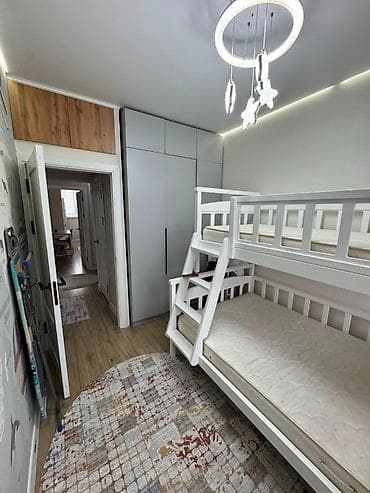 Кыймылсыз мүлк: 3 бөлмө, 70 м², Улан мкр 106-серия, 9 кабат, Жаңы ремонт — 3