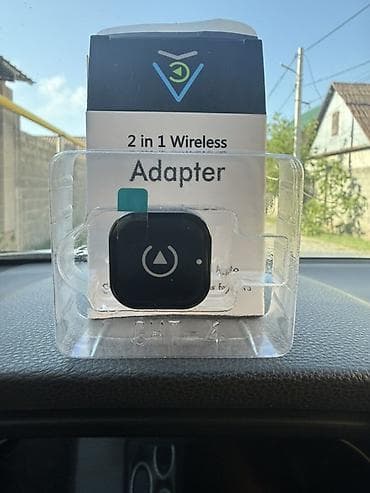Беспроводной адаптер 2‑в‑1 для авто CarPlay/Android Auto - Превращает at lalafo.kg Беспроводной адаптер 2‑в‑1 для авто CarPlay/Android Auto - Превращает