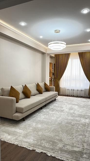 Освещение: Продаётся 2ком квартира Район Пишпек от СК «НБК Площадь: 72м2 — 9