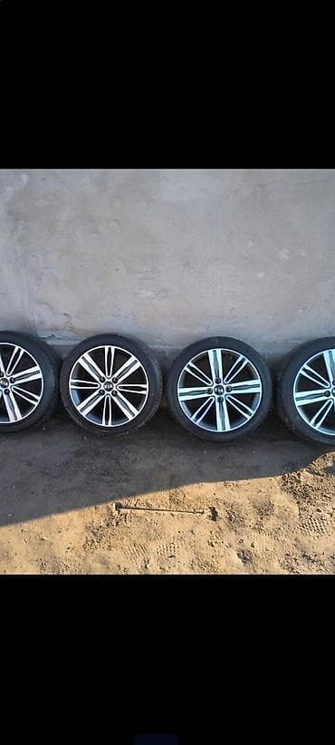 diska 14: Колеса в сборе R 16, Лето, Б/у, Комплект, Легковые, Литые, отверстий - 4 — 1