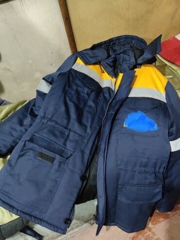 леопардовые вещи: Спец.одежда, фуфайка 62 размер (соответствует размеру 54-56), очень — 2